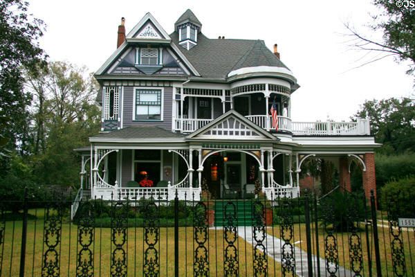 Shepard House (1897) (1552 Monterey Place). Mobile, AL. Style: Queen Anne. Architect: George Franklin Barber. On National Register.