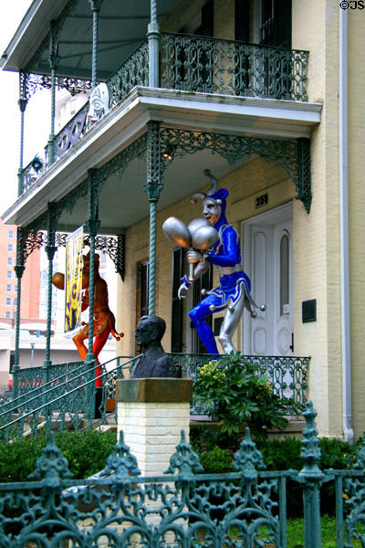 Bernstein House (1872) (355 Government St.) now Mobile Carnival Museum. Mobile, AL. Style: Italianate.