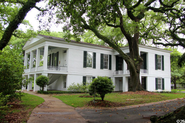 Oakleigh Plantation (1833) (350 Oakleigh St.) built by cotton trader James Roper. Mobile, AL. On National Register.