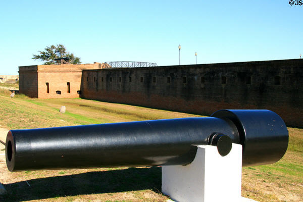 Canon at Fort Gaines. AL.