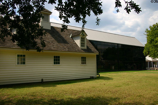 Heritage building & modern galleries at Historic Arkansas Museum. Little Rock, AR.