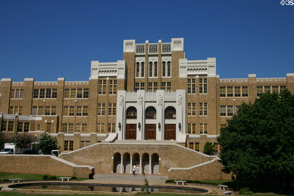 Little Rock Central High School (1927). Little Rock, AR.
