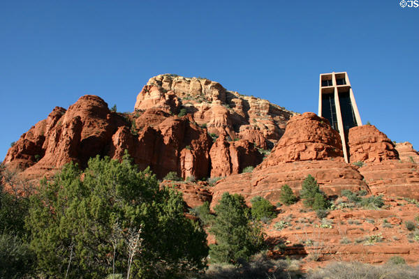 Chapel of the Holy Cross (1956). Sedona, AZ. Style: Modern. Architect: Anshen & Allen.