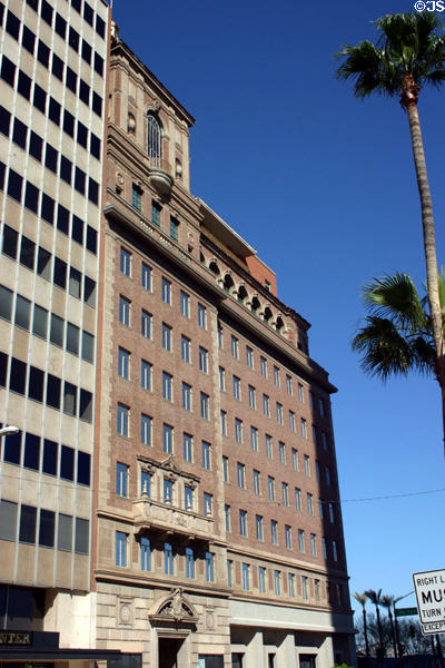 Security Building (1928) (234 N Central). Phoenix, AZ. Style: Italian Renaissance Revival. Architect: Curlett & Beelman. On National Register.