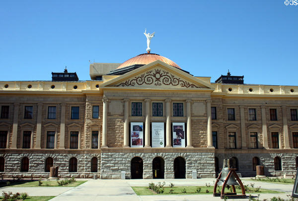 State Capitol (1900+) (1700 W Washington). Phoenix, AZ. Style: Neo-classical. Architect: James Reiley Gordon. On National Register.