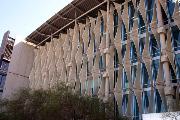 Phoenix Central Library. Phoenix, AZ. Style: modern. Architect: Bruder DWL Architects.