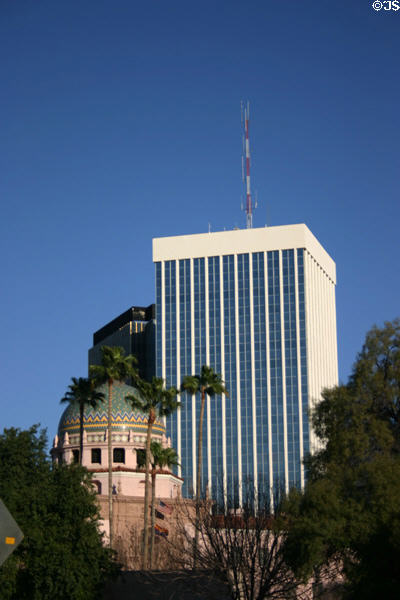 Pima County Courthouse & Bank of America Plaza. Tucson, AZ.