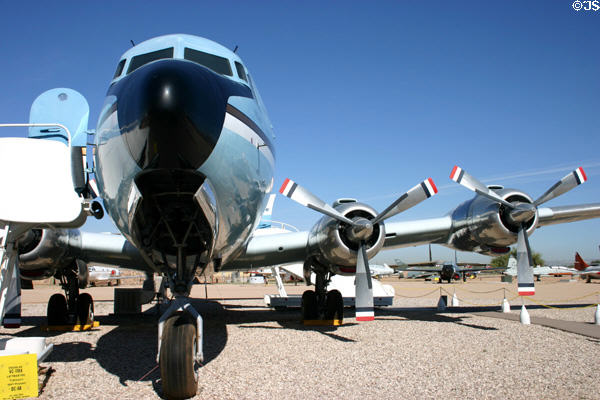 Douglas VC118A Liftmaster (1947) prop transport, Pima Air & Space Museum. Tucson, AZ.