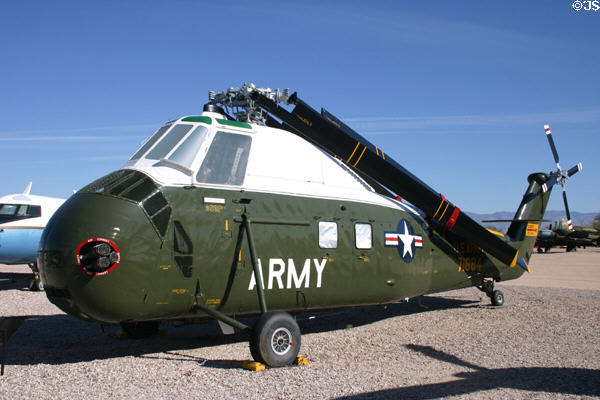 Sikorsky VH-34C [aka Choctow] which ferried U.S. Presidents (1955-70), Pima Air & Space Museum. Tucson, AZ.