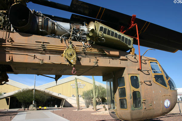 Sikorsky CH-54A Skycrane, Pima Air & Space Museum. Tucson, AZ.