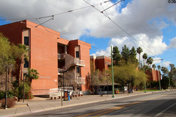 Harvill Building at University of Arizona. Tucson, AZ.