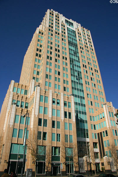 US Bank Plaza (1991) (26 floors) (980 9th Street & J St.). Sacramento, CA. Architect: Kaplan McLaughlin Diaz.