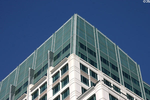Upper stories of Cal/EPA Building. Sacramento, CA.