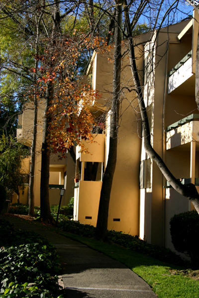Governor's Square Apartments (1970) (1500 4th St.). Sacramento, CA. Architect: Donald Sandy, Jr. & James A. Babcock.
