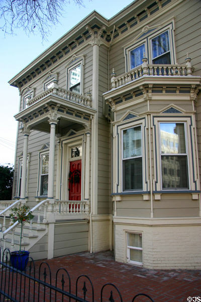 Victorian House (915 11 St.). Sacramento, CA.