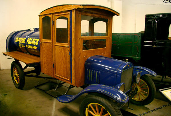 Ford Model T Tanker Truck (1917) at Towe Auto Museum. Sacramento, CA.