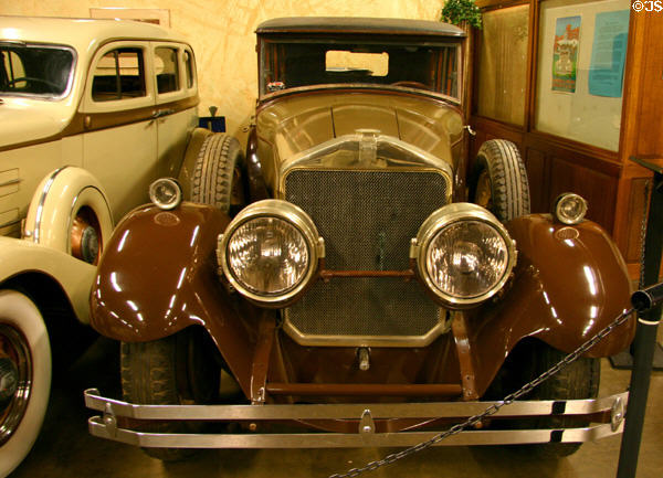 Cunningham Brougham Sedan (1928) at Towe Auto Museum. Sacramento, CA.