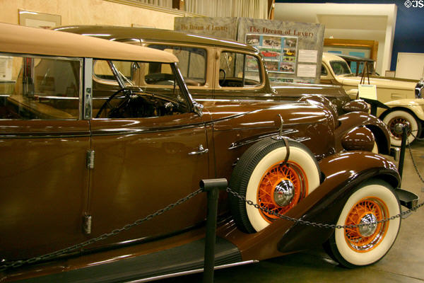 Auburn Phaeton (1934) at Towe Auto Museum. Sacramento, CA.