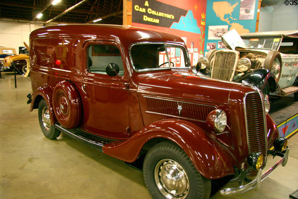 Ford V8 panel truck (1930s) at Towe Auto Museum. Sacramento, CA.