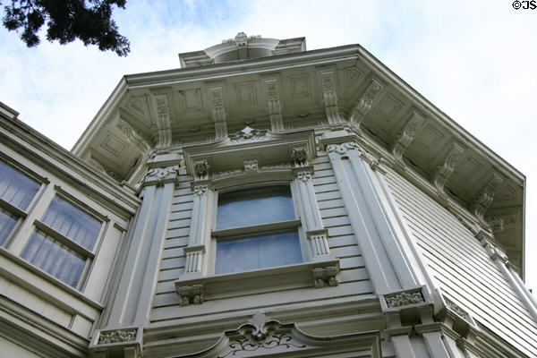 Facade of California Governor's Mansion. Sacramento, CA.