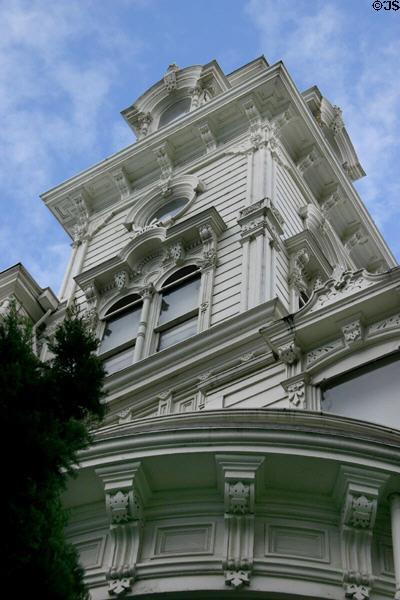 Tower of California Governor's Mansion. Sacramento, CA.