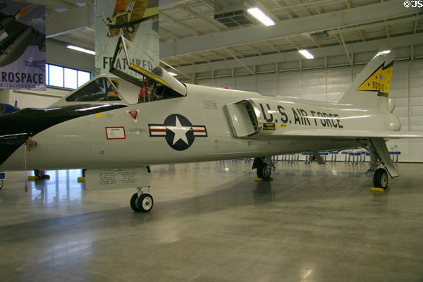 Convair F-106 Delta Dart Interceptor (1959-87) at Aerospace Museum of California. Sacramento, CA.