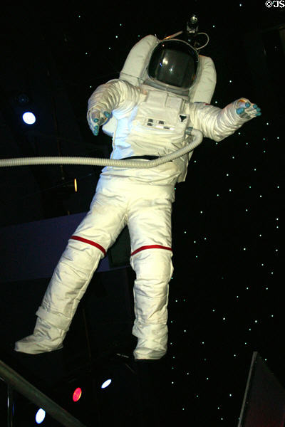Tech Museum of Innovation space suit. San Jose, CA.