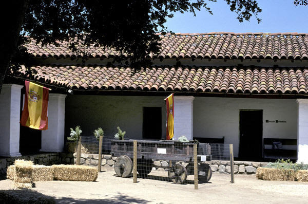 Casa de la Guerra (1819-27) (11-19 East De la Guerra St.) now a museum. Santa Barbara, CA. On National Register.