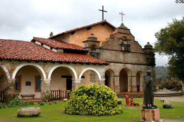 San Antonio de Padua Mission (1771). Jolon, CA. On National Register.