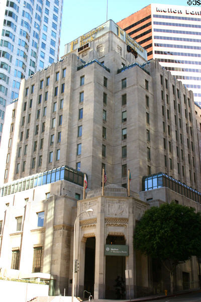 Southern California Edison Building (now One Bunker Hill) (1930-1) (14 floors) (601 West Fifth St.). Los Angeles, CA. Style: Art Deco. Architect: Austin Whittlesey of Allison & Allison.