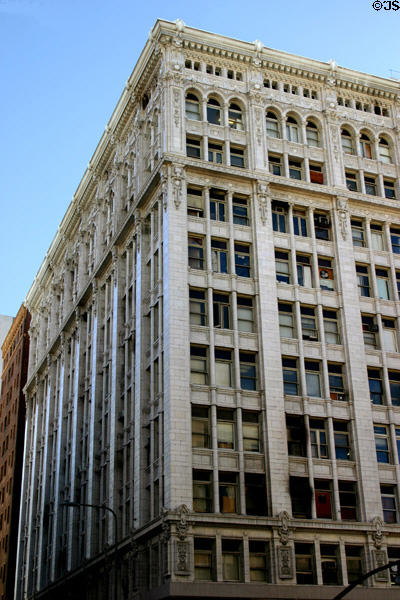 Story Building (1916) (10 floors) (610 West 6th St.). Los Angeles, CA. Style: Beaux Arts. Architect: Morgan, Walls & Clements.