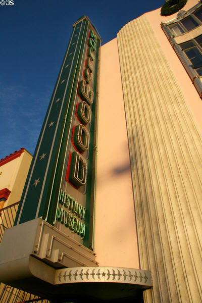 Hollywood History Museum (1660 N. Highland Ave off Hollywood Blvd.) in former Max Factor building. Hollywood, CA. Style: Art Deco.