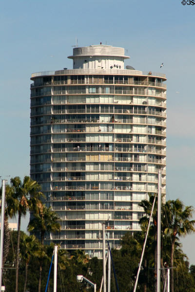 International Tower (1967) (27 floors) (700 East Ocean Blvd.). Long Beach, CA. Architect: Carl B. Troedsson + Charles Boldon.
