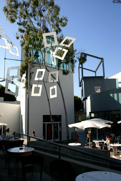 Edgemar Complex balanced metal elements. Santa Monica, CA.