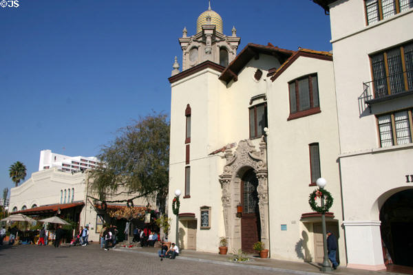 Plaza Methodist Church (1925-6) (115 Paseo De La Plaza). Los Angeles, CA. Style: Churrigeresque Style. Architect: Train & Williams.