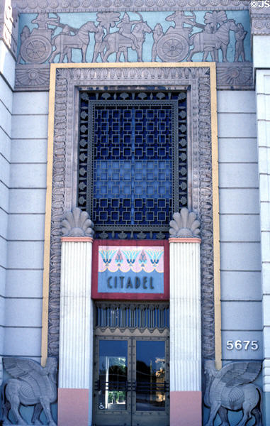 Citadel was built under Adolph Schleicher for Samson Tire & Rubber Company, later bought by US Tire and Rubber (Uniroyal). City of Commerce, CA.