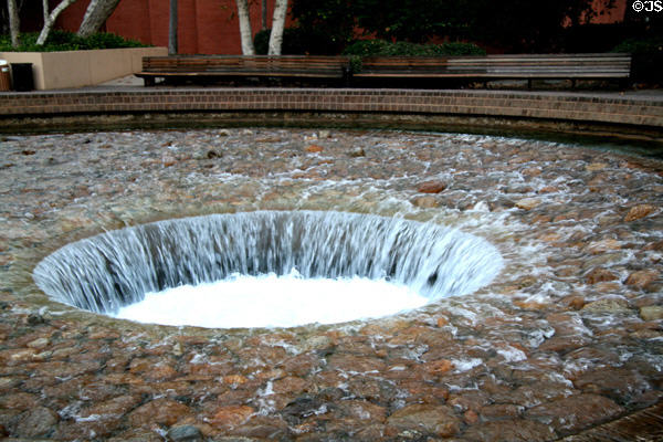 Inverted Fountain (1968) by Jere Hazlett (UCLA). Los Angeles, CA.