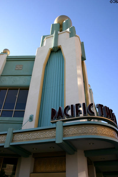 Pacific Theater (1950s). Culver City, CA. Style: Moderne.