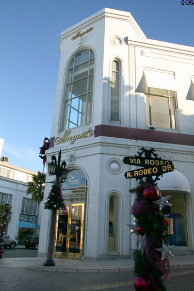 Breguet store (280 Rodeo Dr.). Beverly Hills, CA.