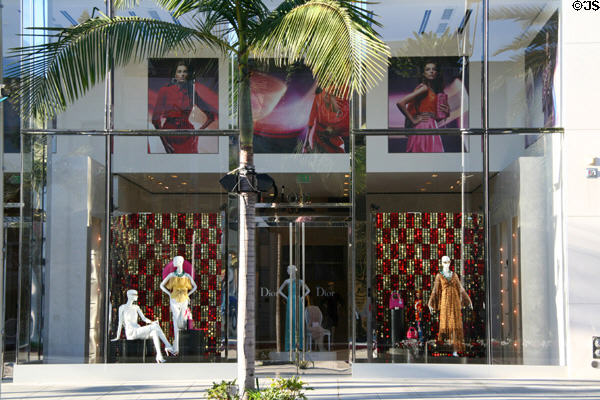 Dior store (309 Rodeo Dr.). Beverly Hills, CA.