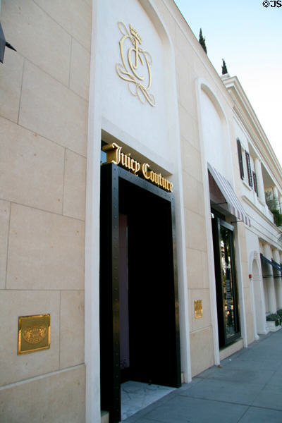 Juicy Couture store (456 Rodeo Dr.). Beverly Hills, CA.