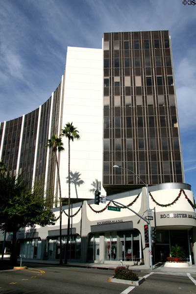 Triangle Center (1964) (10 floors) (9737 Wilshire Blvd.). Beverly Hills, CA. Architect: Sidney H. Eisenstat.