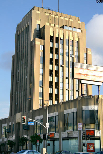 Dominguez-Wilshire Building (1930) (10 floors) (5410 Wilshire Blvd.). Los Angeles, CA. Architect: Morgan, Walls & Clements.