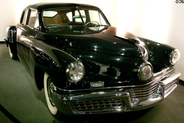 Tucker (1948), personal car of Preston Tucker, at Petersen Automotive Museum. Los Angeles, CA.