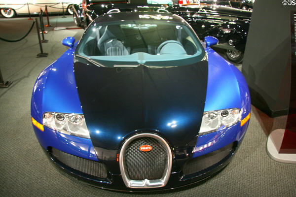 Bugatti Veyron 16.4 (2006) at Petersen Automotive Museum. Los Angeles, CA.