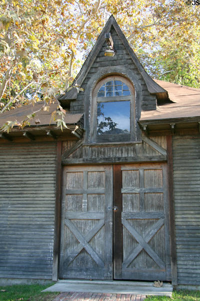 Carriage Barn (1899) at Heritage Square Museum. Los Angeles, CA.