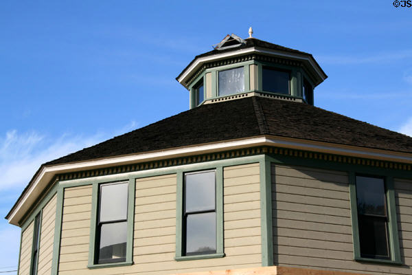 Octagon House (1893) at Heritage Square Museum. Los Angeles, CA.