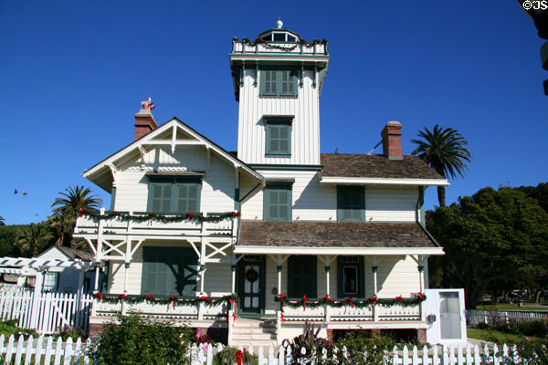 Point Fermin Lighthouse Museum (1874) (807 W. Paseo Del Mar). San Pedro, CA. On National Register.