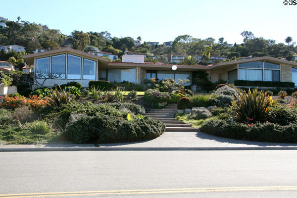Modern ranch house (516 Paseo Del Mar). Rancho Palos Verdes, CA.