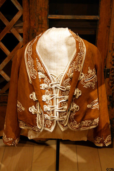 Spanish style jacket at Autry National Center. Los Angeles, CA.